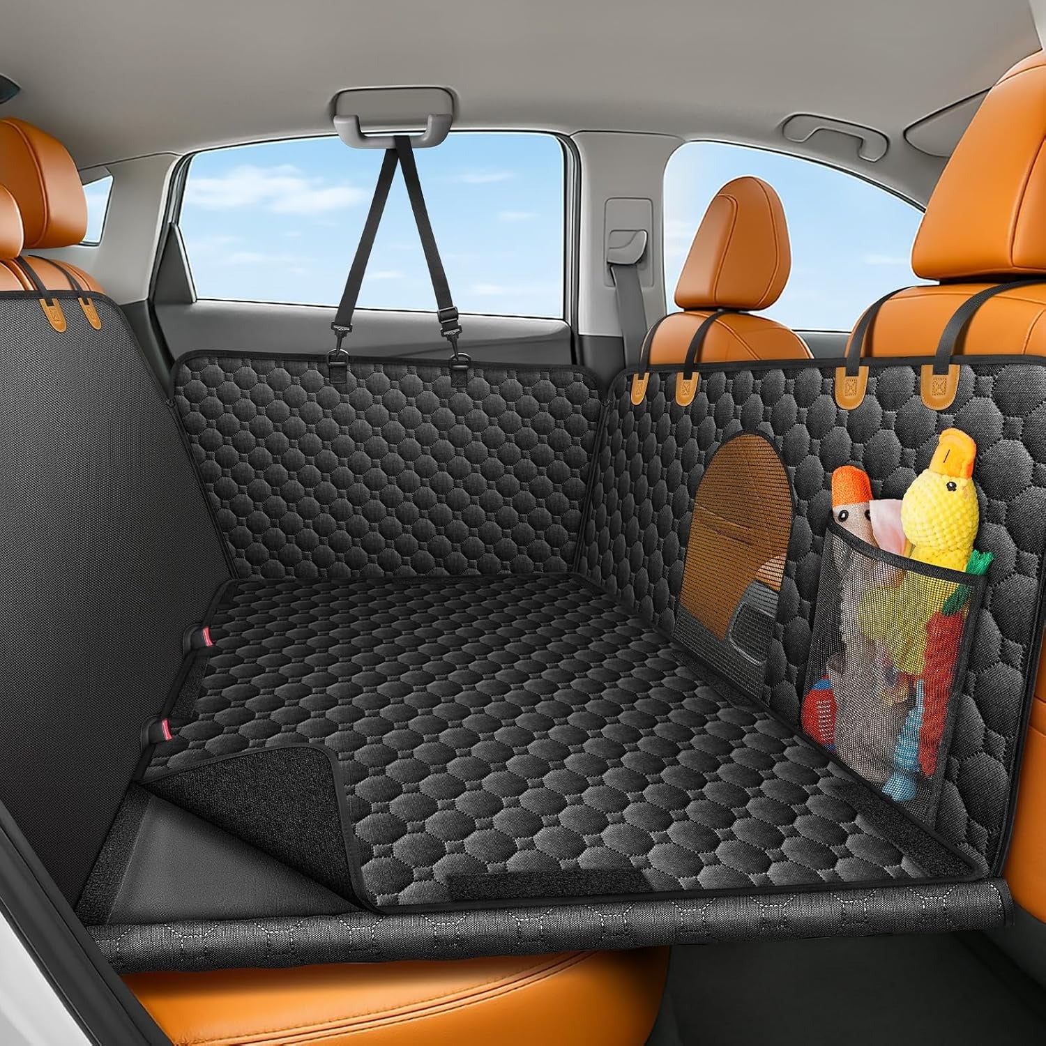 Heavy Duty Dog Car Seat Cover – Keep Your Car Clean & Protected