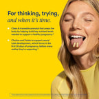 Ritual Prenatal Vitamins for Women Folate & Choline for Neural Tube Support, Omega-3 DHA for Fetal Brain Development, Iron, Calcium-Helper D3 & K2, Non-GMO, Vegan, Citrus, 30 Days