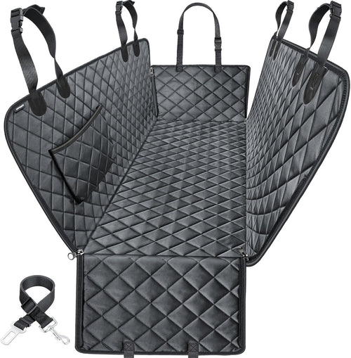Waterproof Dog Car Seat Cover for Back Seat – Anti-Slip & Scratch Proof